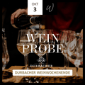 Weinprobe – Durbacher Weinwochenende 3.10.26